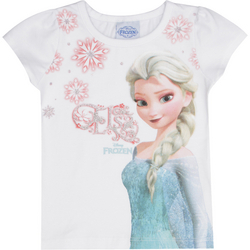 Camiseta Infantil Brandili Cotton Light Frozen