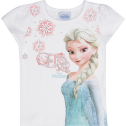 Camiseta Infantil Brandili Cotton Light Frozen