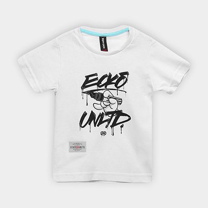 Camiseta Infantil Ecko Estampada Masculina