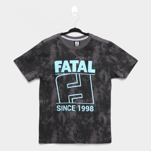 Camiseta Infantil Fatal Malha Masculina