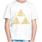 Camiseta Infantil Masculina Manga Curta Piramide