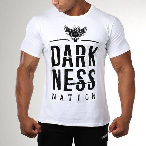 Tudo sobre 'Camiseta Integralmedica Darkness Dry Fit Branca'