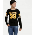 Camiseta Juvenil Estampa Batman Liga Da Justiça