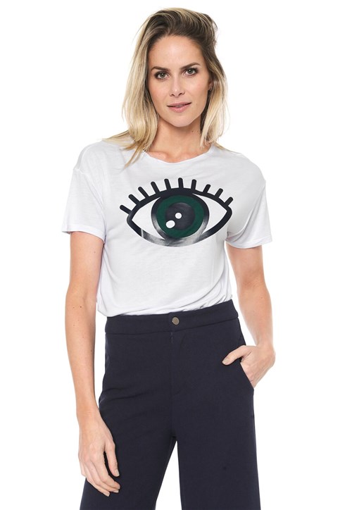 Camiseta Lez a Lez Eye Branca
