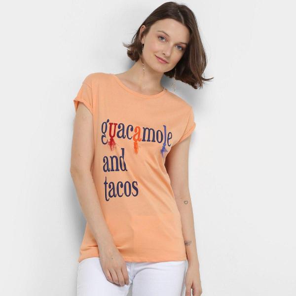 Camiseta Lez Lez Guacamole And Tacos Feminina - Lez a Lez