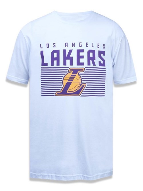 Camiseta New Era Los Angeles Lakers Branca (M)