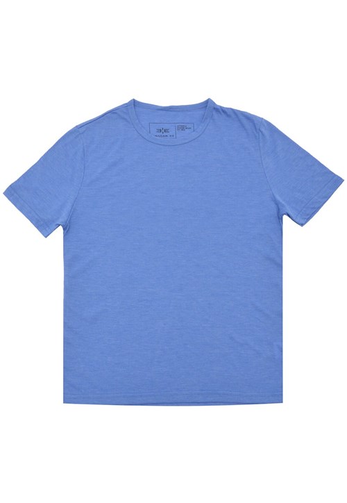 Camiseta Lunender Manga Curta Menino Azul