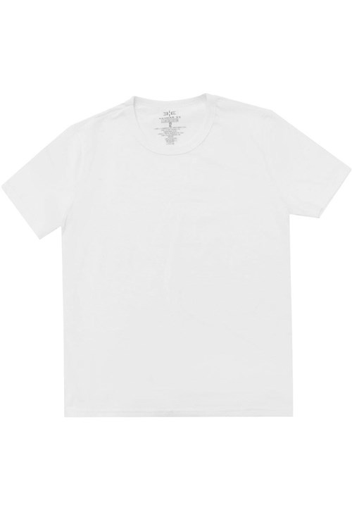 Camiseta Lunender Manga Curta Menino Branca