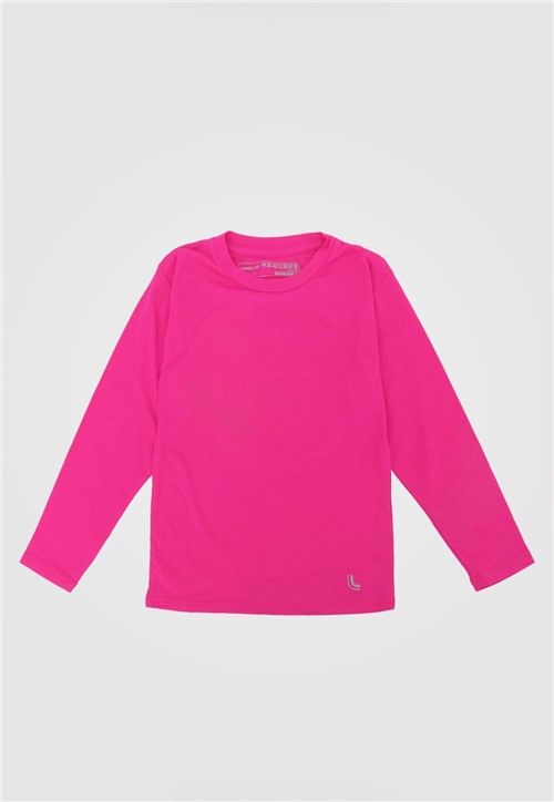 Camiseta Lupo Infantil Repelente Uv Pink