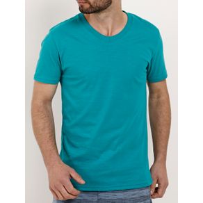 Camiseta Manga Curta Masculina Verde G