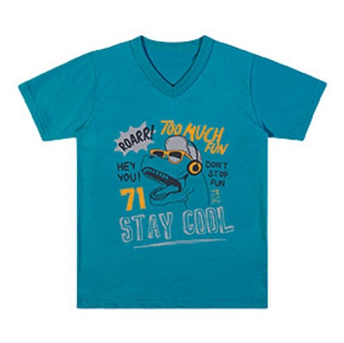 Camiseta Marisol Play Azul Menino