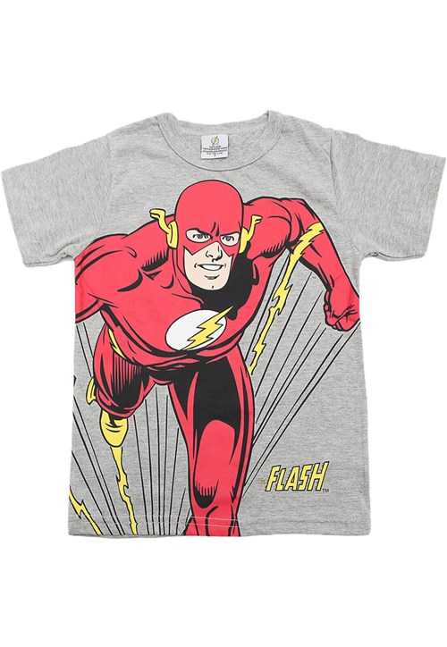 Camiseta Marlan Menino Flash Cinza