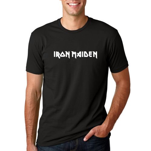 Tudo sobre 'Camiseta Masc Iron Maiden Logo ER_011'