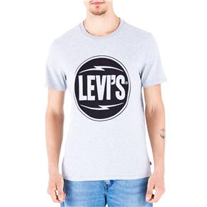 Camiseta Masculina 17783 Levi's - Tamanho G - Cinza