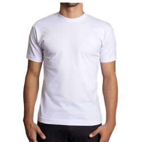Camiseta Masculina Básica 100% Poliéster - PP - BRANCO