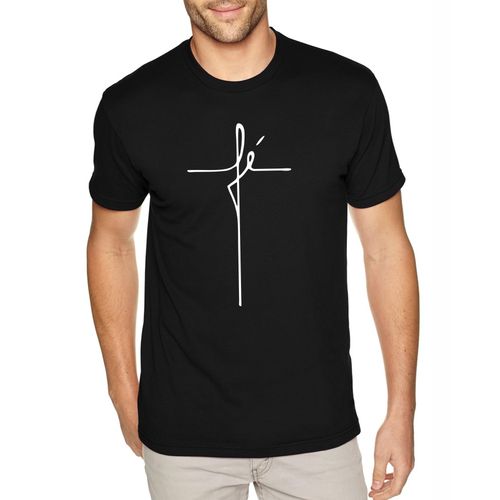 Camiseta Masculina Cristã Fé Religiosa ER_103