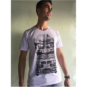 Camiseta Masculina Gola Redonda - 439 - BRANCO - M