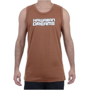 Camiseta Masculina HD Regata Color Básica - MARROM - P