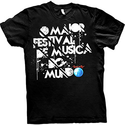 Camiseta Masculina o Maior Festival Dimona Preta