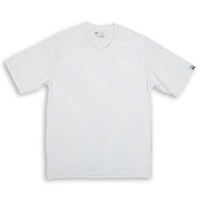 Camiseta Microfibra Manga Curta Listrada - G - Branco