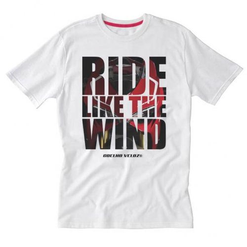 Camiseta Moto - Ride Like The Wind - Coelho Veloz