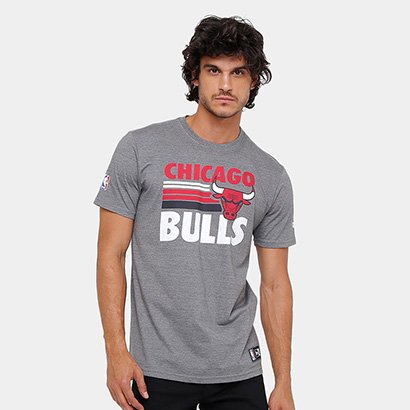 Camiseta NBA Chicago Bulls New Era 15 Melange