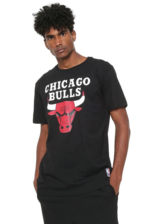 Camiseta NBA Chicago Bulls Preta