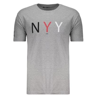 Camiseta New Era MLB New York Yankees Estampada Masculina