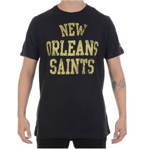 Camiseta New Era New Orleans Saints - PRETO - GG