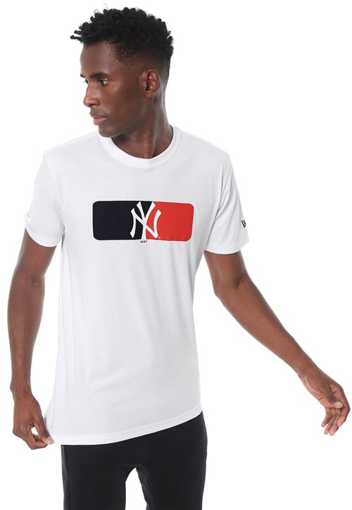 Camiseta New Era New York Yankees Branca