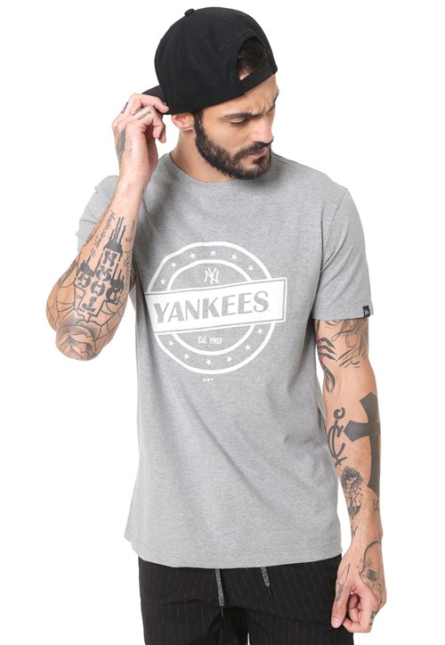 Tudo sobre 'Camiseta New Era New York Yankees Cinza'