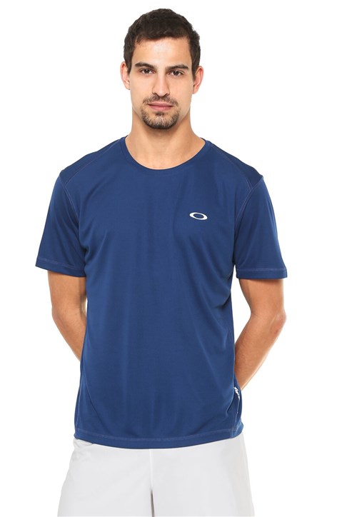 Camiseta Oakley Reta Logo Azul