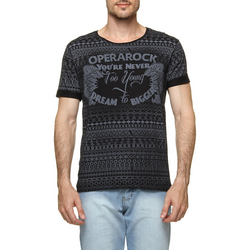 Tudo sobre 'Camiseta Opera Rock Barra Dobrada'
