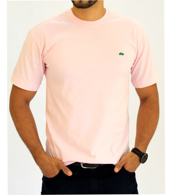 Camiseta Pau a Pique Básica Rosa ROSA - G