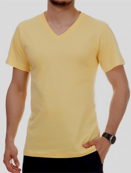 Camiseta Pau a Pique Masculina Amarelo