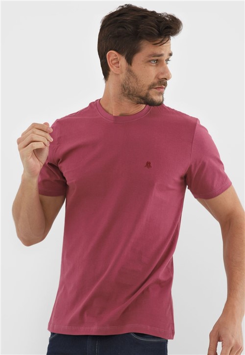 Camiseta Polo Wear Logo Rosa - Rosa - Masculino - AlgodÃ£o - Dafiti