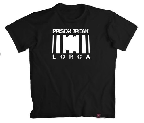 Camiseta Prison Break - 100% Algodão (P, Preto)