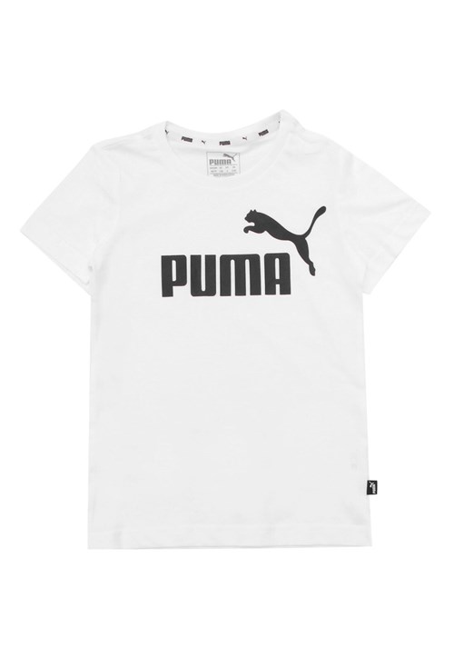 Camiseta Puma Menino Escrita Branca