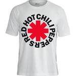 Camiseta Red Hot Chili Peppers - Branca