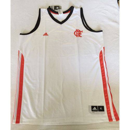 Tudo sobre 'Camiseta Regata Basquete Flamengo Adidas Branca II 2013 2014'