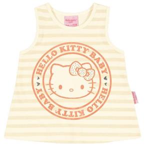 Camiseta Regata - Hello Kitty - G - ROSA