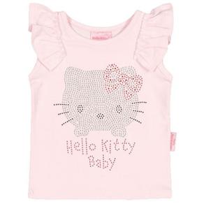 Camiseta Regata - Hello Kitty - G - ROSA