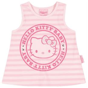 Camiseta Regata - Rosa - Hello Kitty - M
