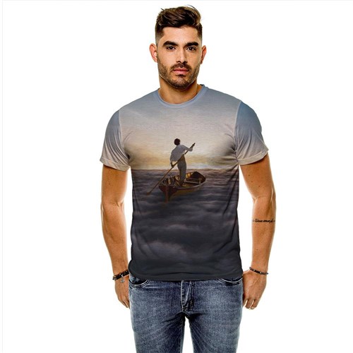 Tudo sobre 'Camiseta Rock Pink Floyd The Endless River Masculina Slim'