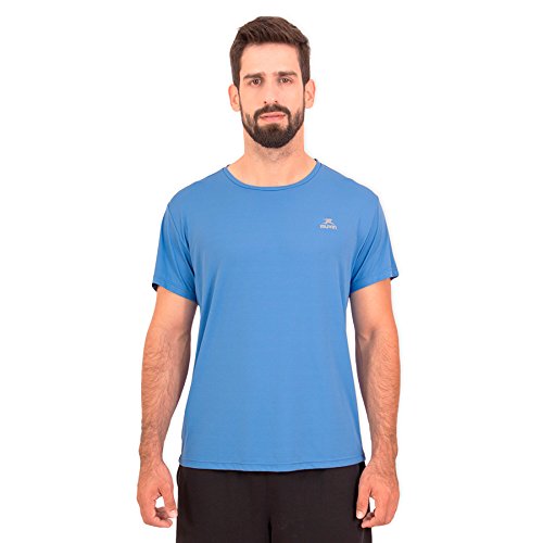 Camiseta Running Performance G1 Uv50 Ss Muvin Csr-100 - Azul - P