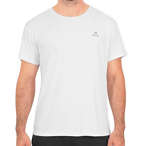 Camiseta Running Performance G1 Uv50 Ss Muvin Csr-100 - Branco - Gg