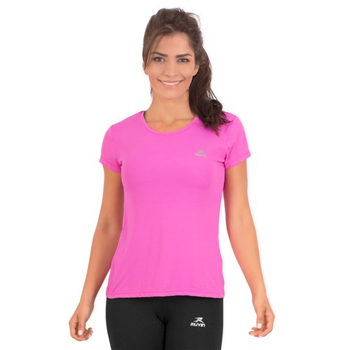 Camiseta Running Performance G1 UV50 SS CSR-200 Pink EG - Muvin