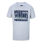 Camiseta Seattle Seahawks Nfl Marinho/cinza New Era