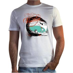 Camiseta Shutt Vintage Kombi Casual - BRANCO - M