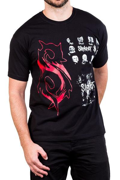 Camiseta Slipknot S Logo com Estampa - Bandalheira